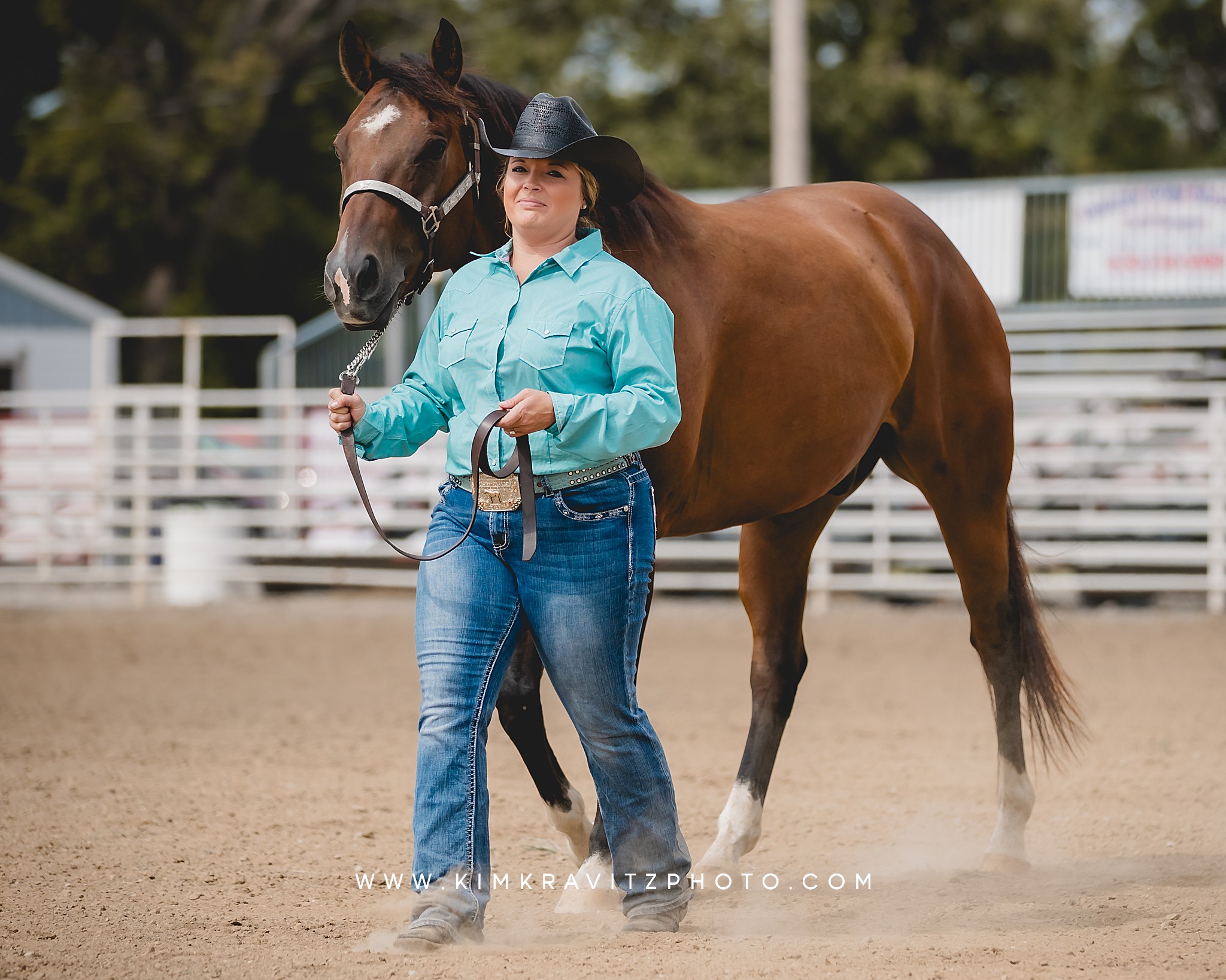 Crawford County Kansas Open horse show at the fairgrounds in girard kansas Kim Kravitz