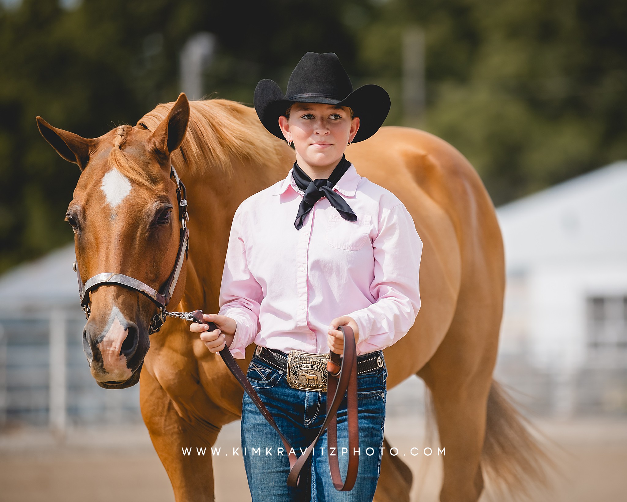 Crawford County Kansas Open horse show at the fairgrounds in girard kansas Kim Kravitz