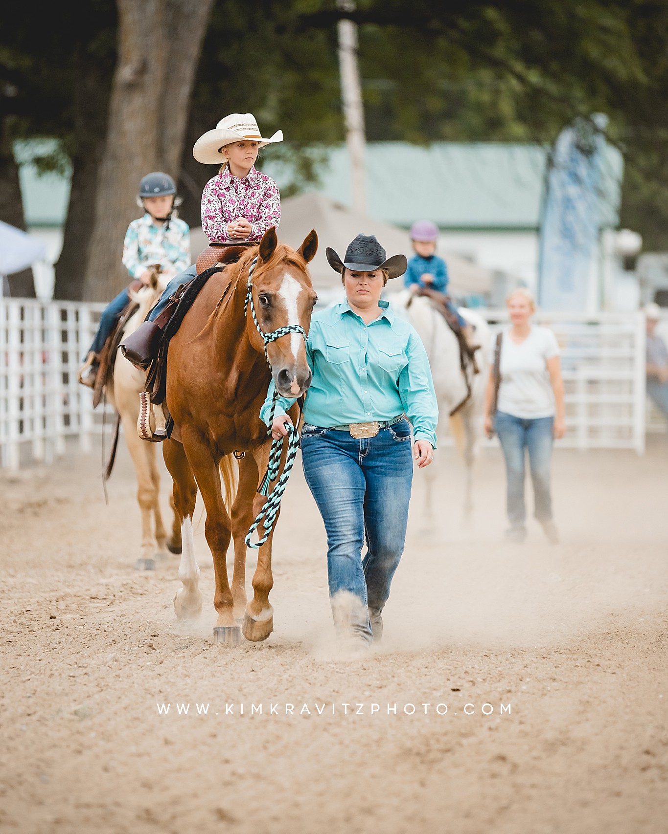 Crawford County Kansas Open horse show at the fairgrounds in girard kansas Kim Kravitz