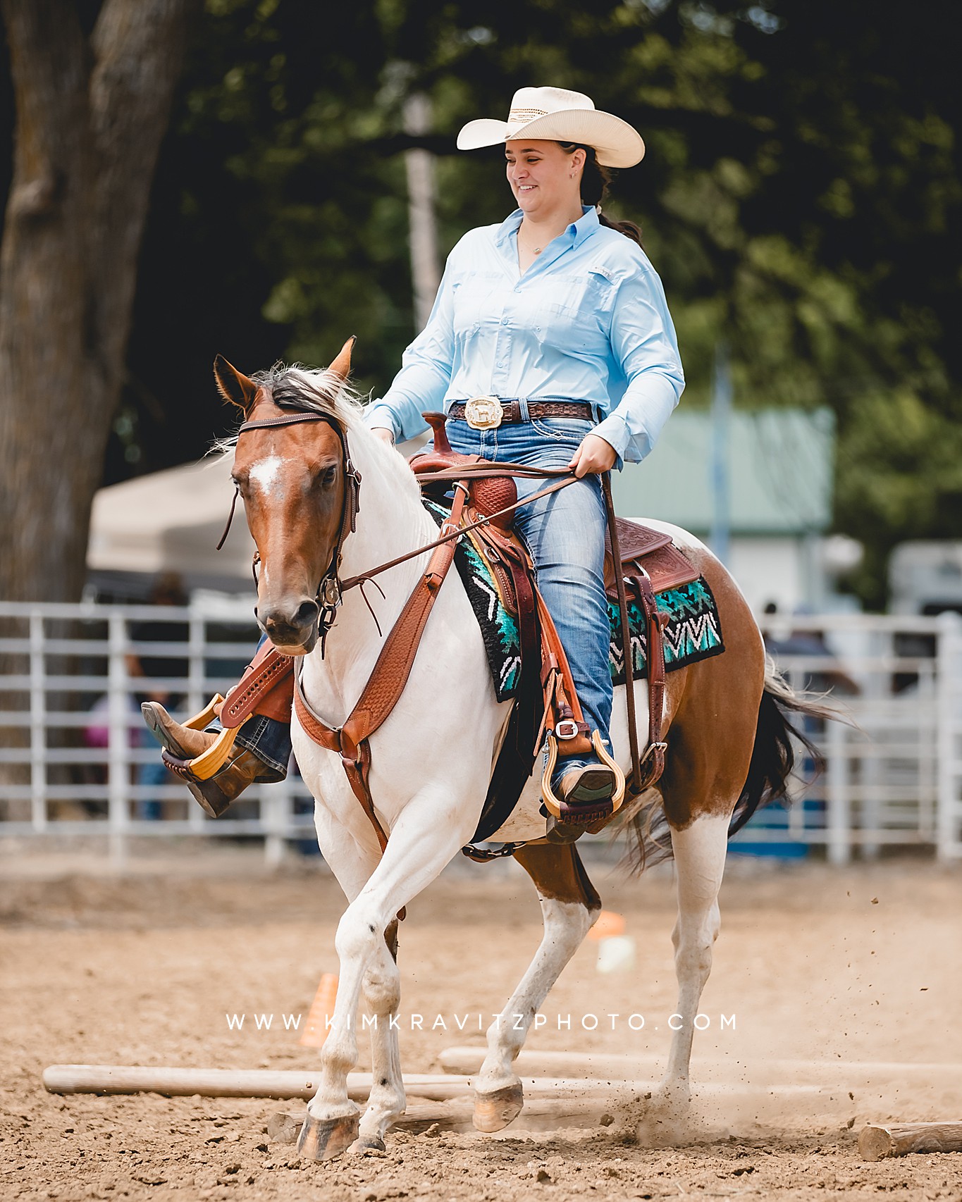 Crawford County Kansas Open horse show at the fairgrounds in girard kansas Kim Kravitz