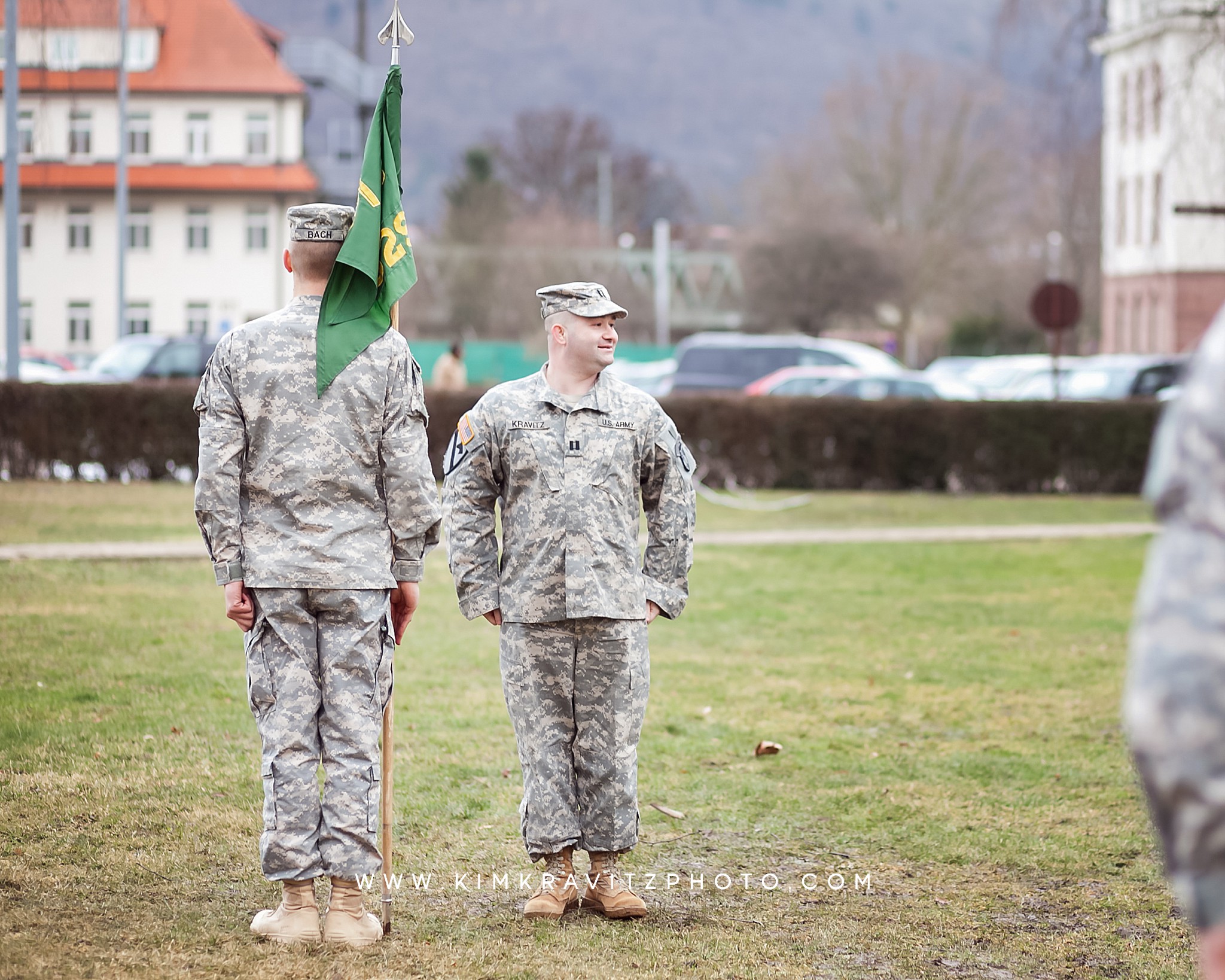 529th Military Police Company Friday Formation in Heidelberg Germany