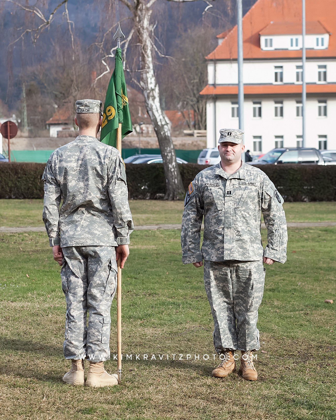 529th Military Police Company Friday Formation in Heidelberg Germany