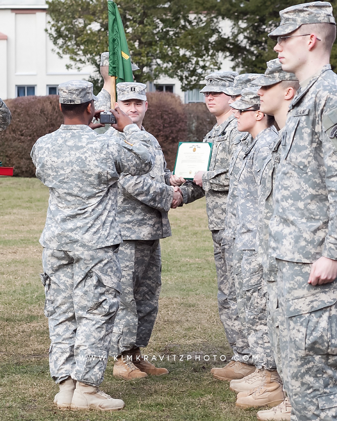 529th Military Police Company Friday Formation in Heidelberg Germany