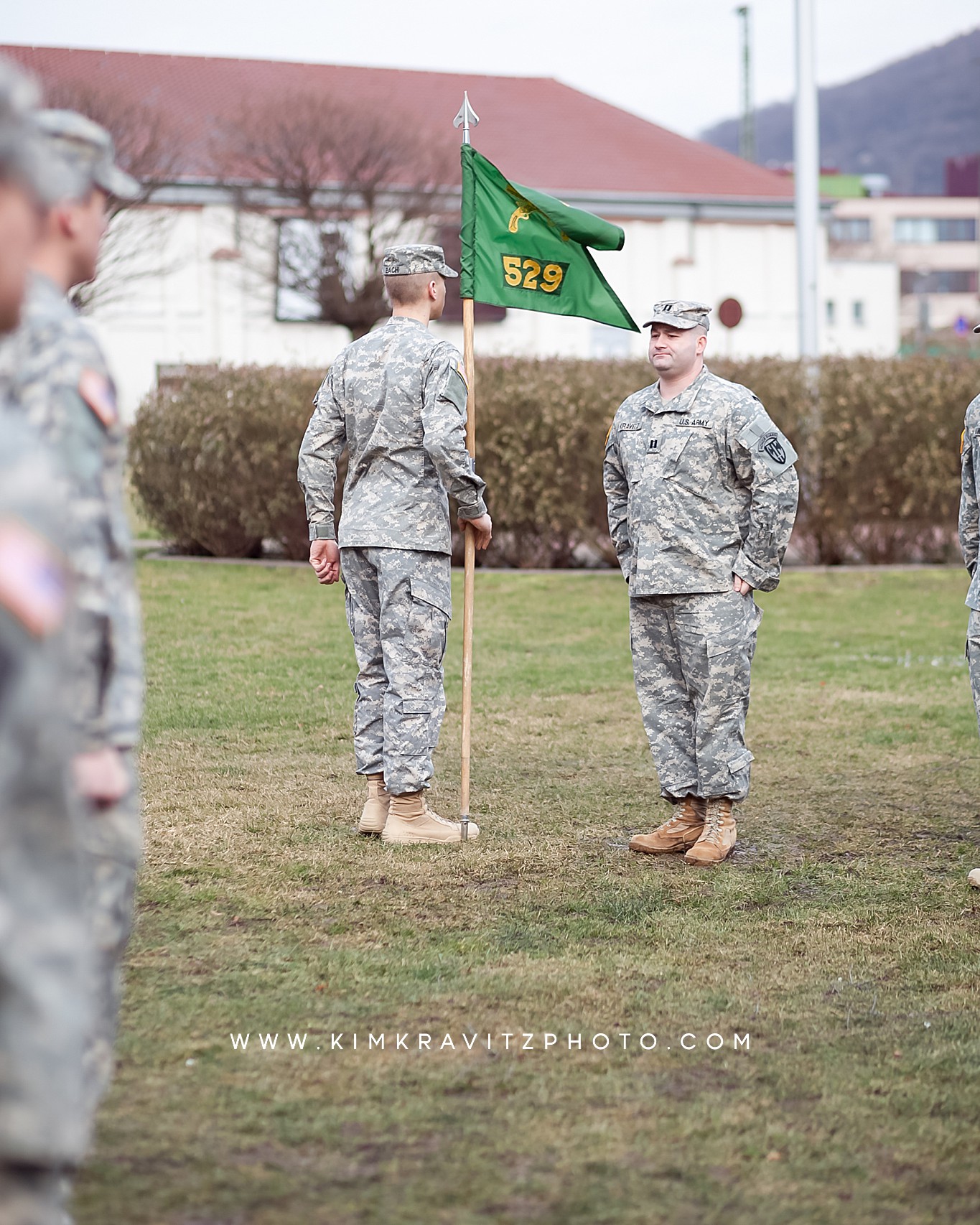 529th Military Police Company Friday Formation in Heidelberg Germany