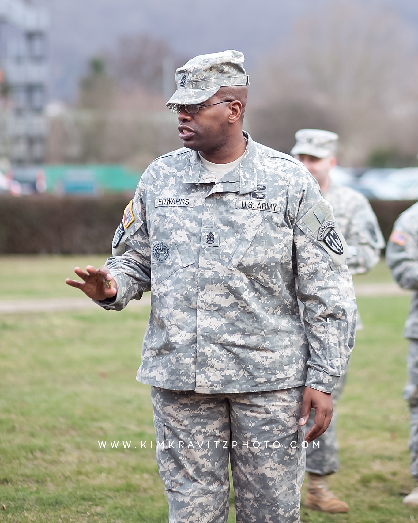 529th Military Police Company Friday Formation in Heidelberg Germany