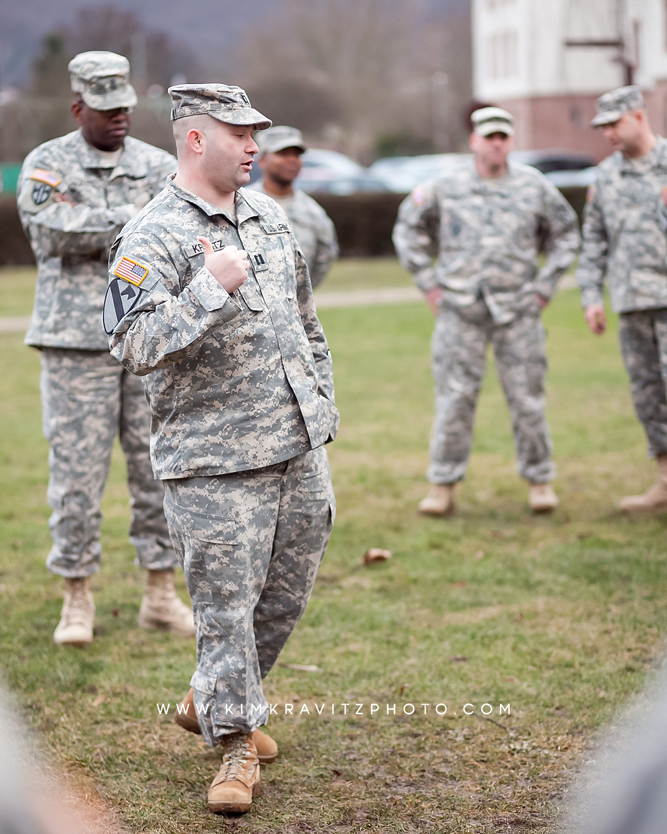 529th Military Police Company Friday Formation in Heidelberg Germany