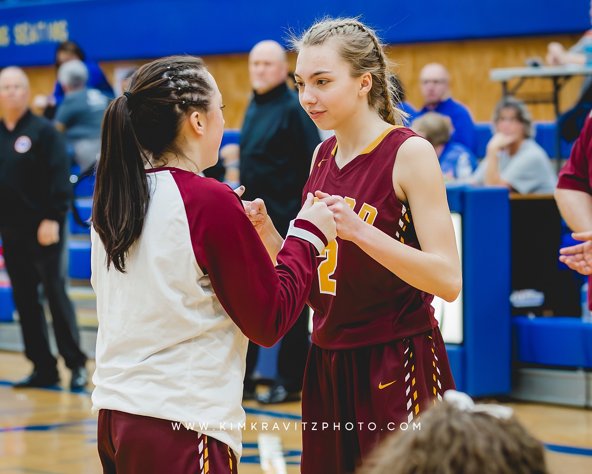 Girard Kansas High school basketball Kim Kravitz Jordan Ferguson