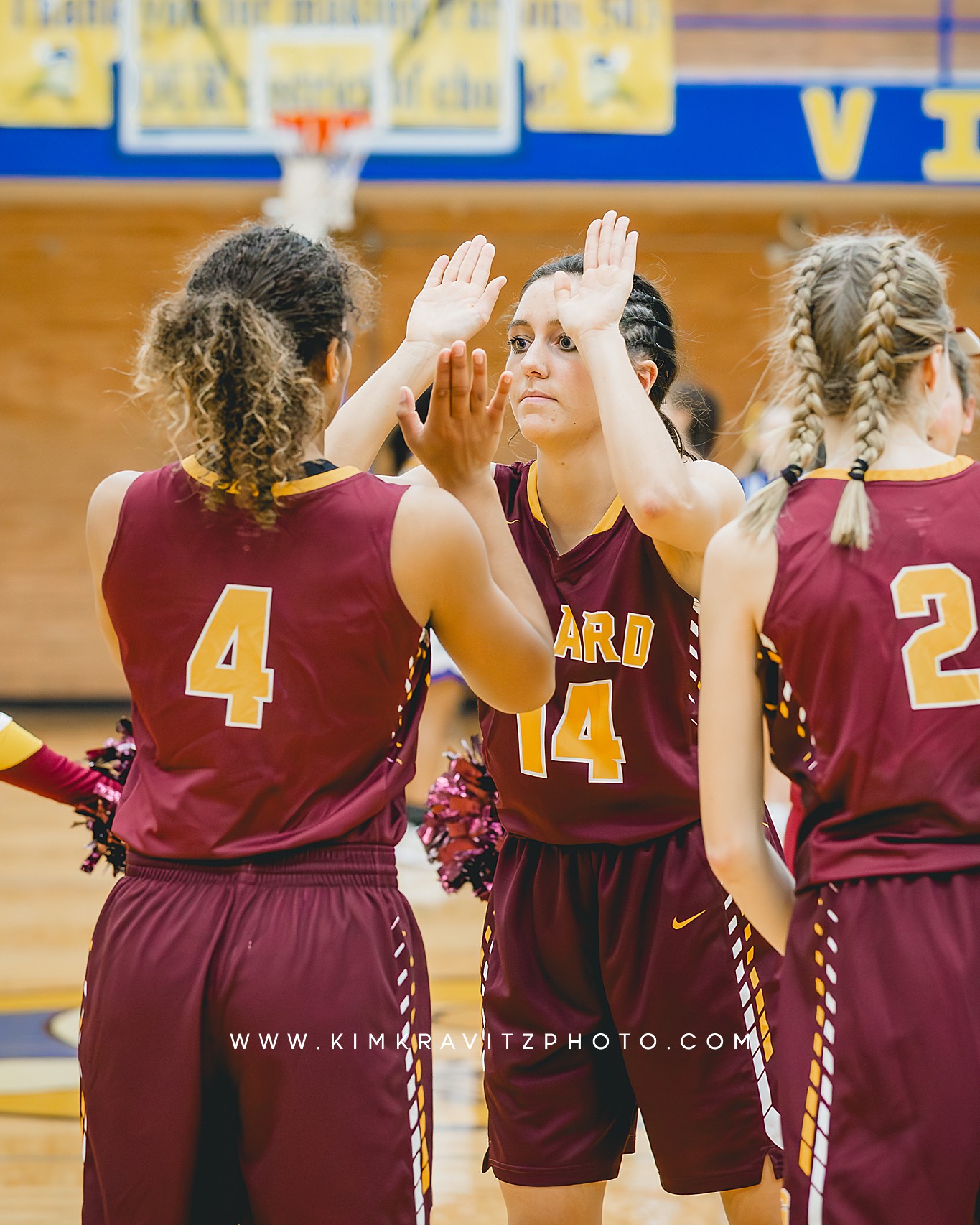 Girard Kansas High school basketball Kim Kravitz Gabby Sands