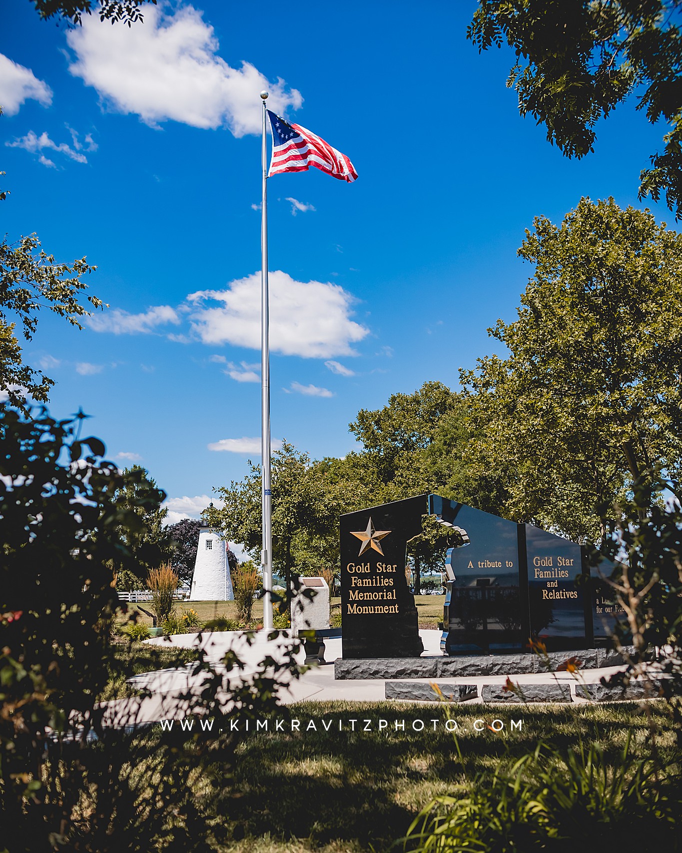 Havre de Grace promenade boardwalk gold star memorial