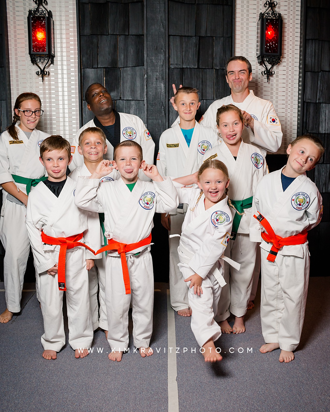 martial arts karate team picture day Kim Kravitz bel air Maryland photographer