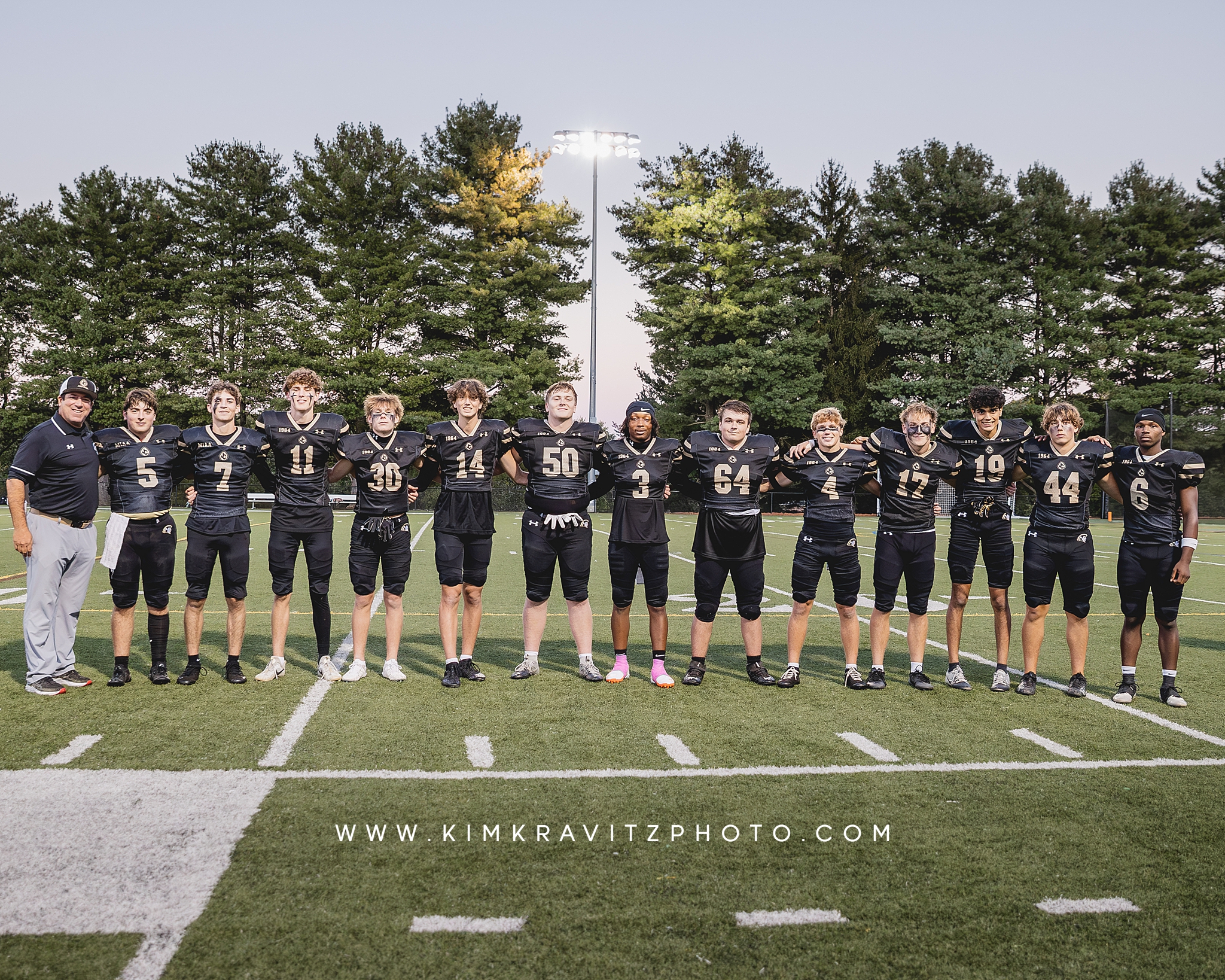 John carroll senior night football maryland