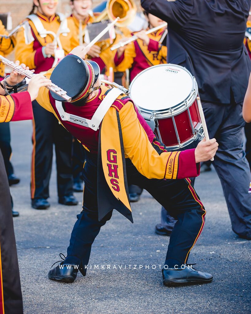 Girard Trojans High School Band Kim Kravitz