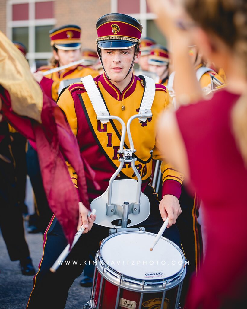 Girard Trojans High School Band Kim Kravitz