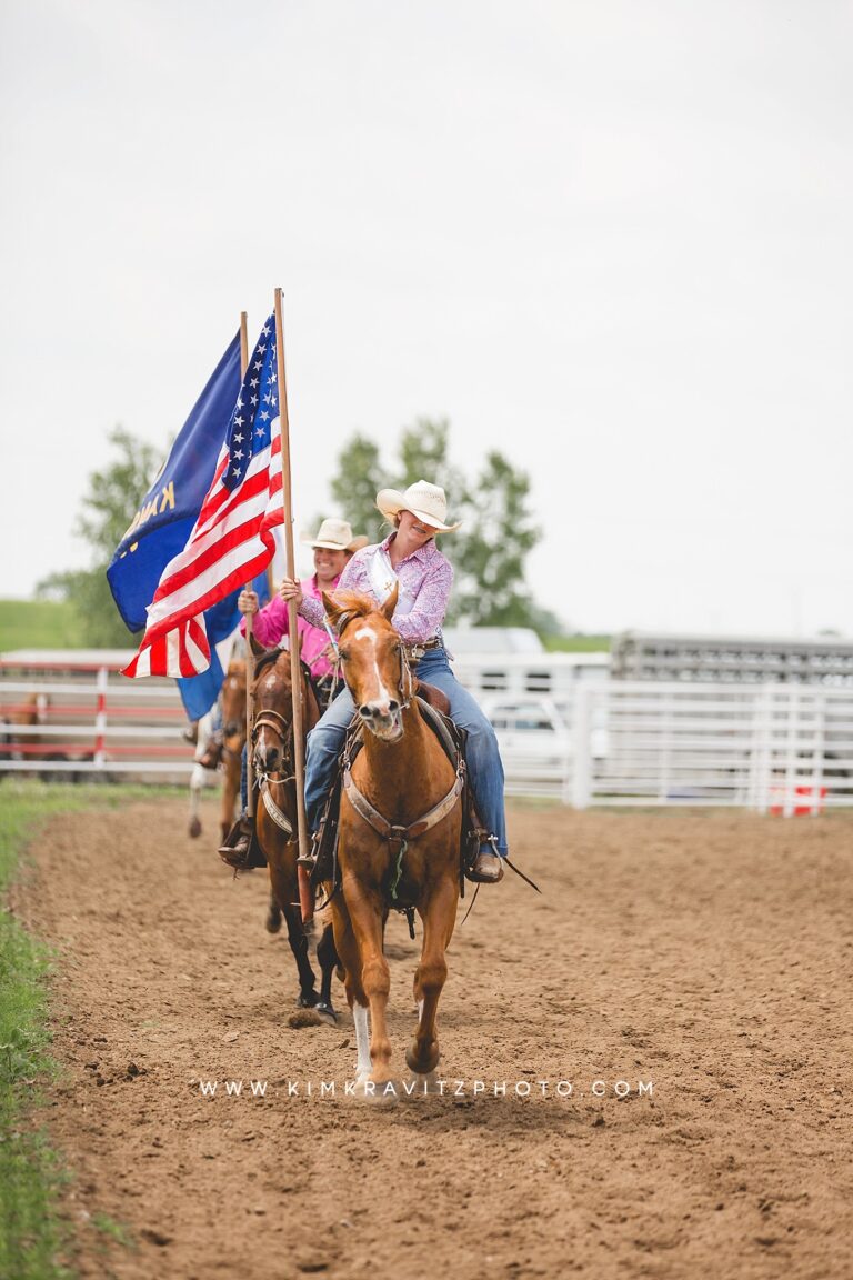 Youth Rodeo Flag kim kravitz