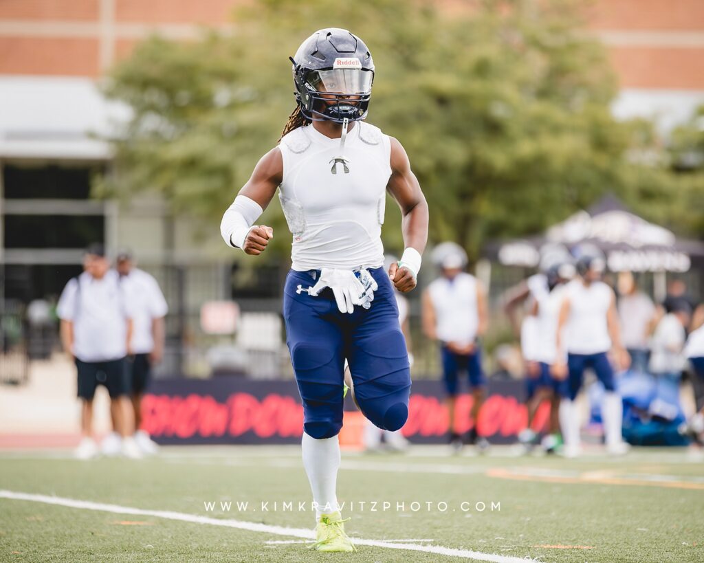 Cavalier Kickoff St. Mary&#039;s Ryken vs Archbishop Curley Maryland MIAA football Kim Kravitz Maxpreps