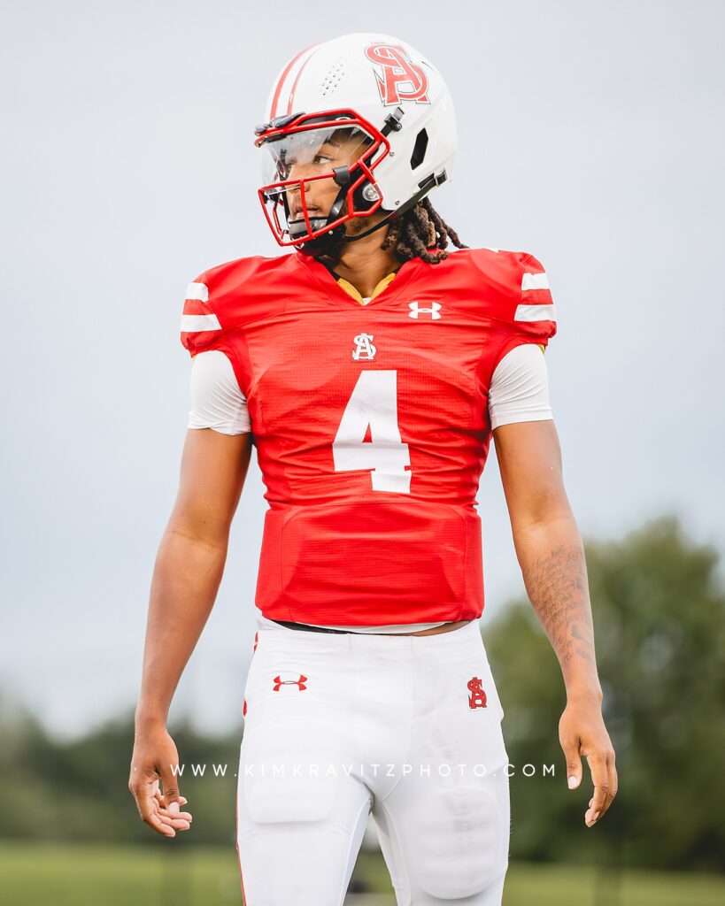 Archbishop Spalding Maryland quarterback Malik Washington Kim Kravitz