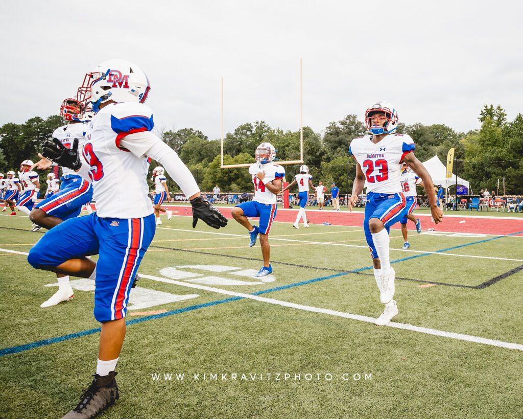 DeMatha high school Maryland football team Kim Kravitz