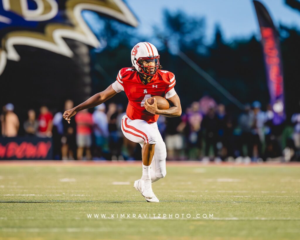 Archbishop Spalding Maryland quarterback Malik Washington Kim Kravitz