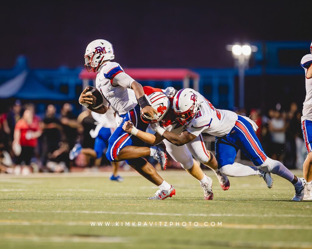DeMatha quarterback Denzel Gardner Maryland Football Kim Kravitz