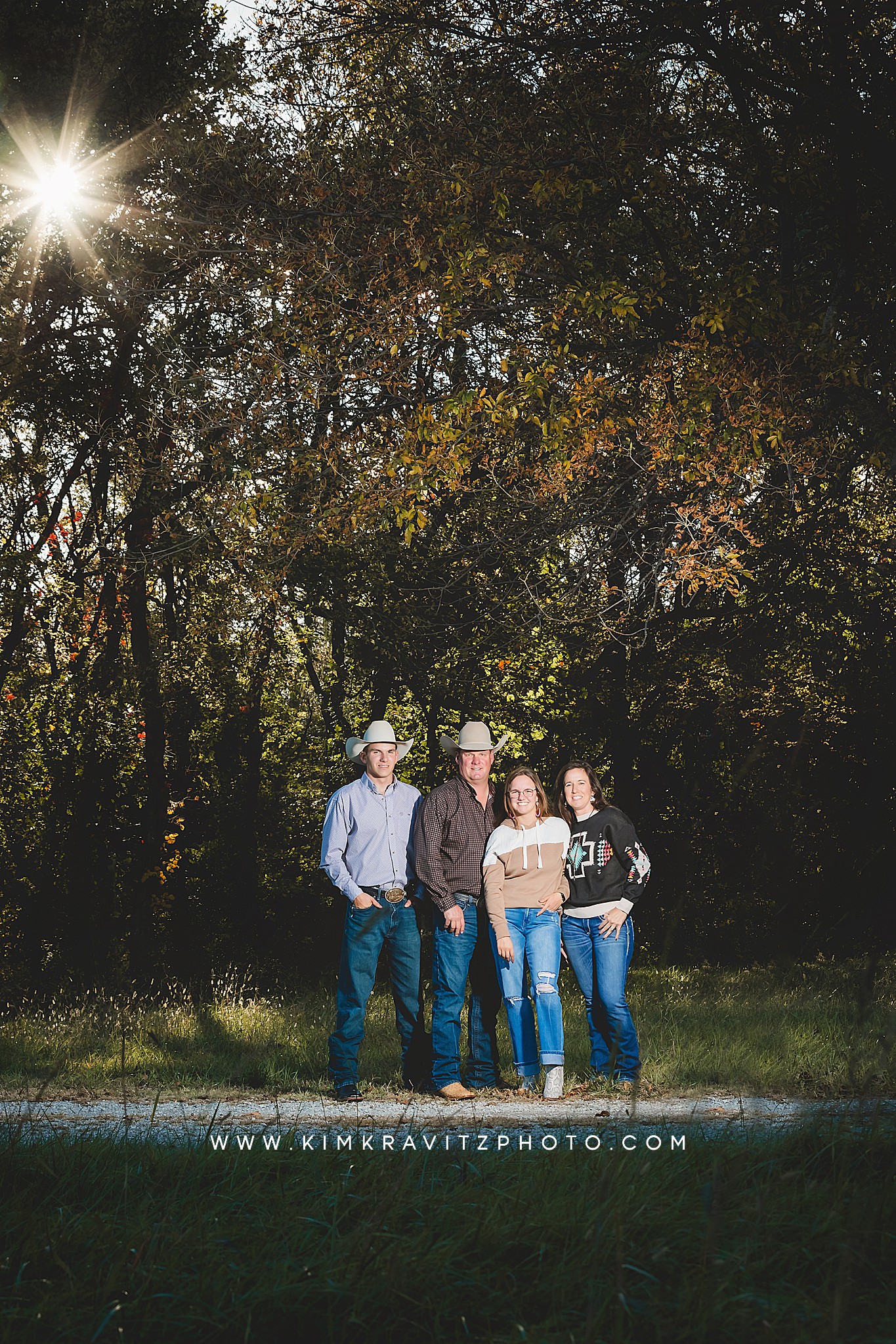 off camera flash family fall photography Kansas 