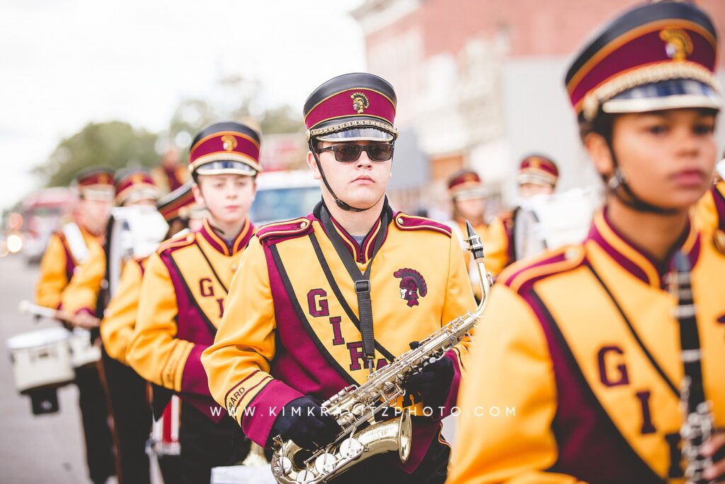 high school marching band girard kansas kim kravitz