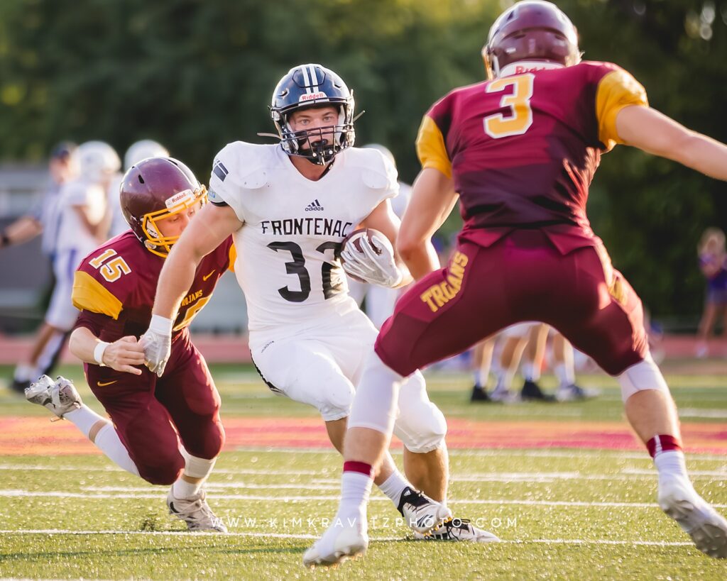 Girard kansas trojans high school football Kim kravitz Frontenac Raiders