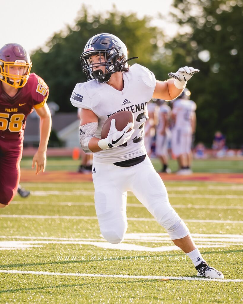 Girard kansas trojans high school football Kim kravitz Frontenac Raiders