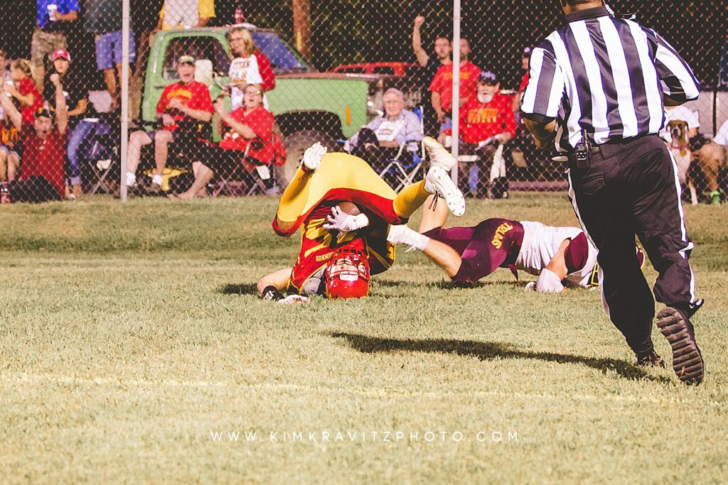 titans touchdown high school football photography