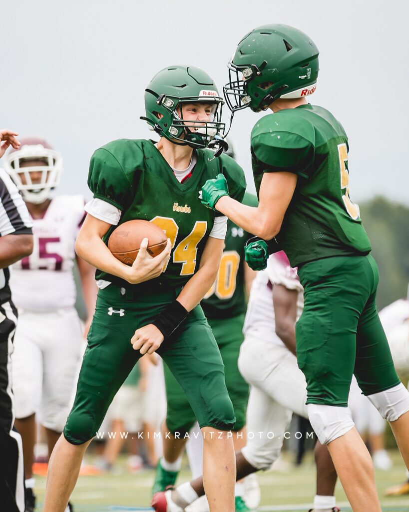 North Harford vs Towson Maryland High School JV Football Kim Kravitz Maxpreps