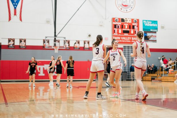 girls basketball panthers vs trojans Ohio Kim Kravitz photo